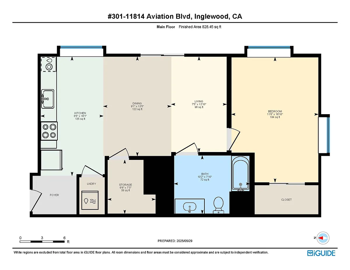 Floor plan 1 BED 1 BATH