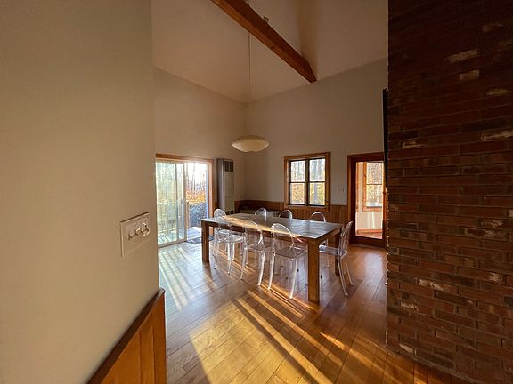 Dining table seats 8. Open kitchen plan to dining table creates a great space for cooking and entertaining