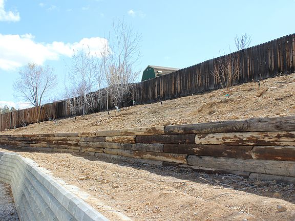 Terraced Landscape w/ Fruit Trees