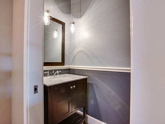 1/2 bath at hall