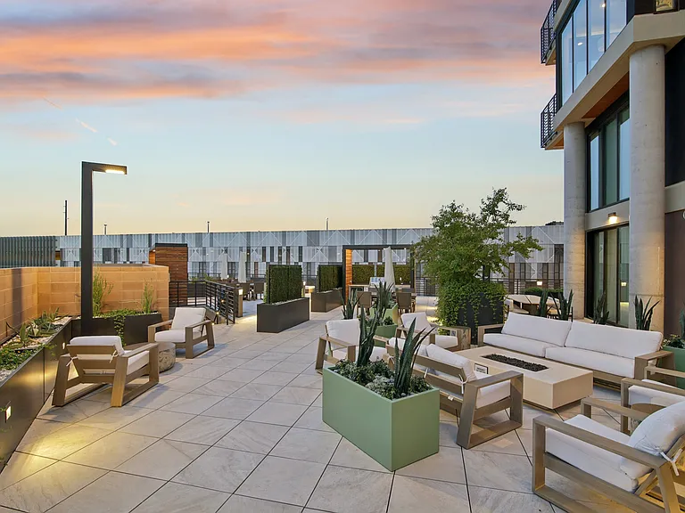 The Astrie Tucson, AZ outdoor lounge space
