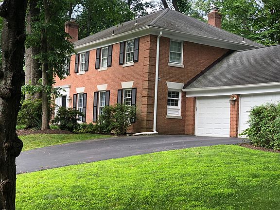 Side view of property