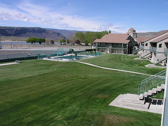 Pool and river view