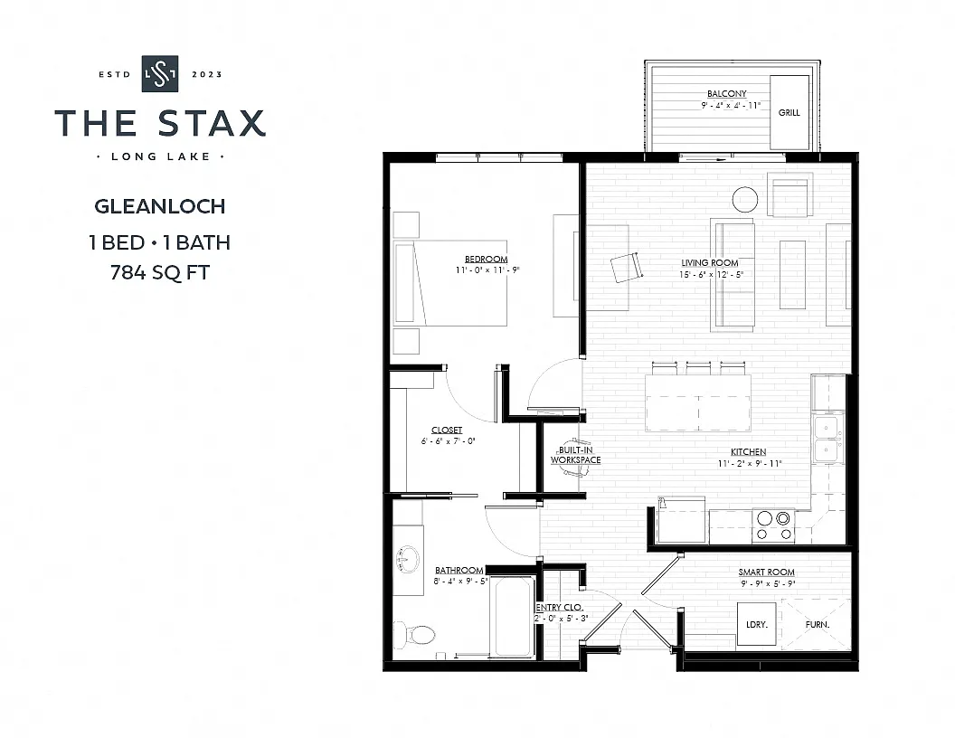 Floor plan Gleanloch