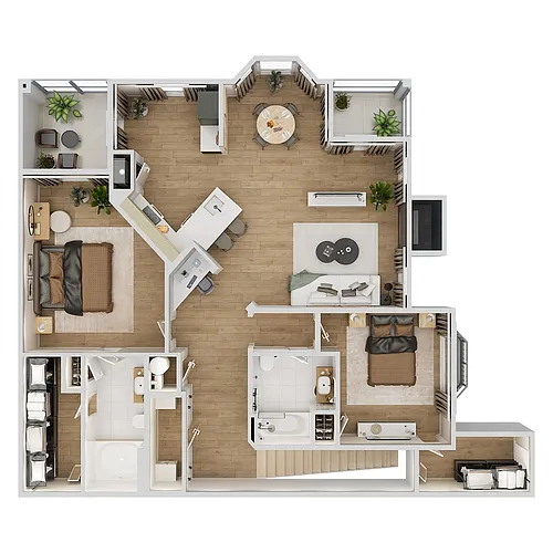 Floor plan The Alexandria