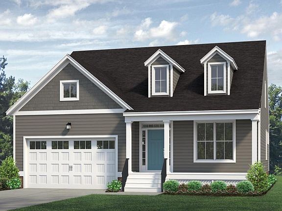 Kelsey A - Farmhouse FH Front Load Garage