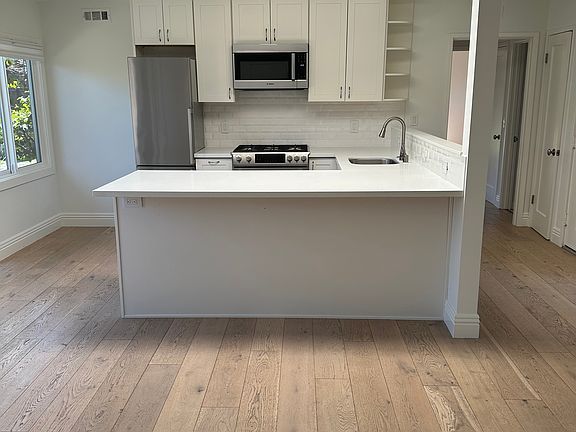 Kitchen, Dining, and Living Room