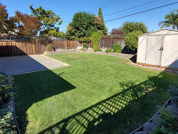 backyard with patio