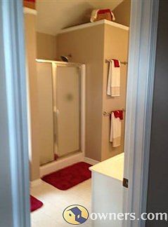 Shower in Master Bathroom