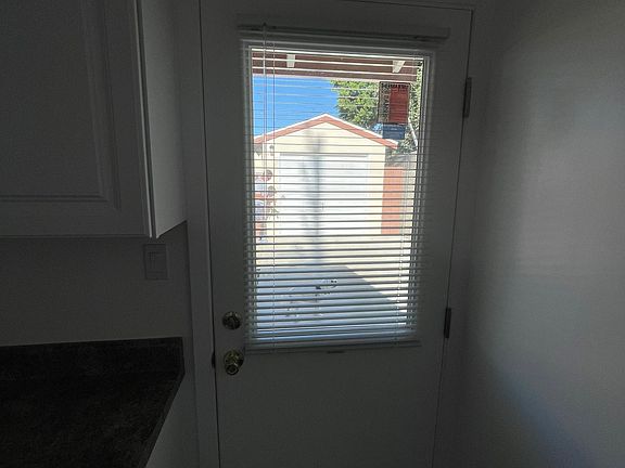 Backdoor to backyard