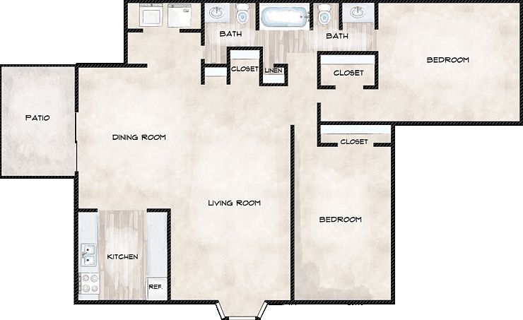 2nd image of 1910 Honeysuckle Rd #228