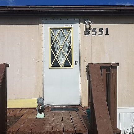 Front entry with stairs