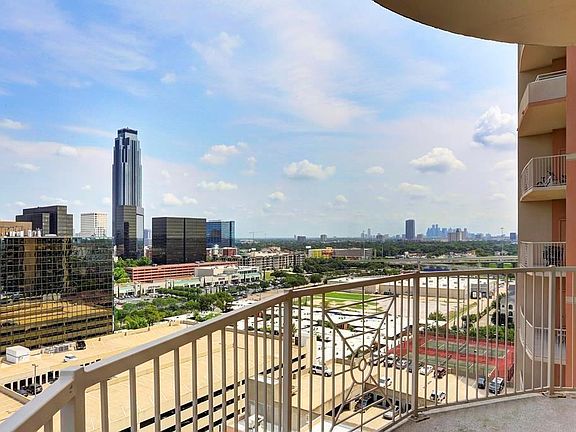 Looking northeast towards the Williams Tower with Downtown in the backdrop.