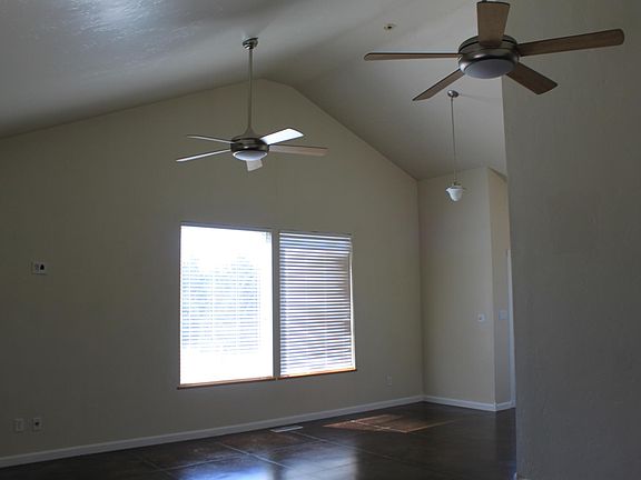 living room with high ceilings