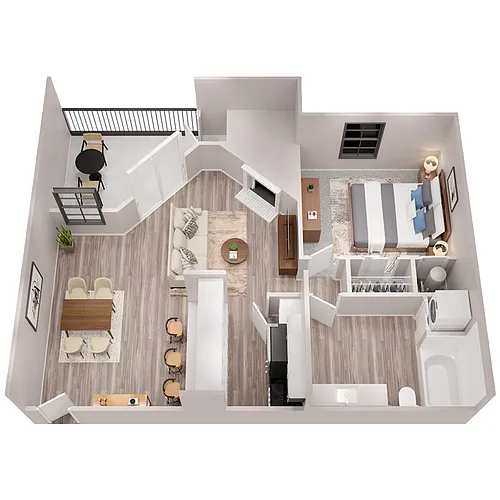 Floor plan Rose