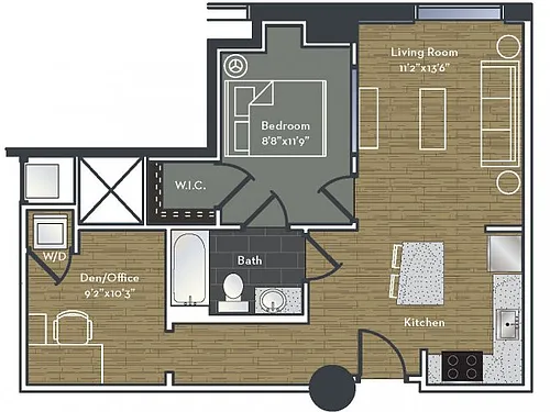 Floor plan The Harundale