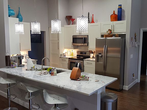 Luxurius kitchen with marble tops