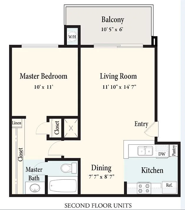 Floor plan Plan B - Upstairs