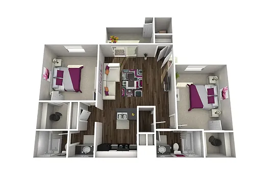 Floor plan B1