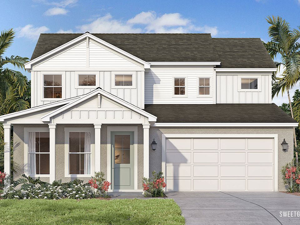 The Sweetgum in Farmhouse elevation blends rustic charm with modern function at Trailside in Mount D