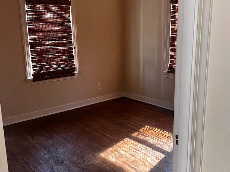 Front bedroom - new ceiling fan since this picture.