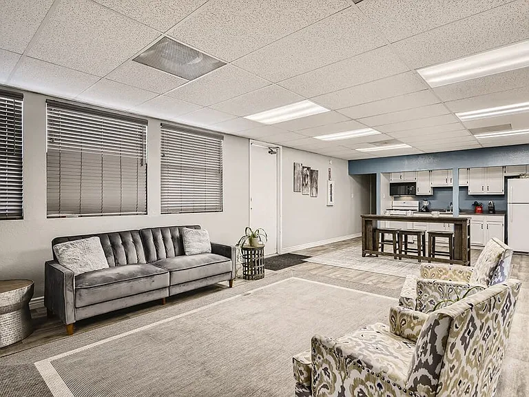 Lounge Seating Area in Clubhouse