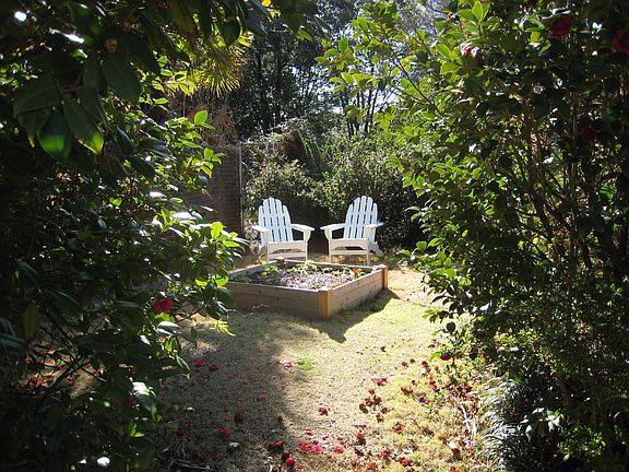 A Quiet Spot in the Garden