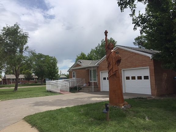 West Face - main entrance