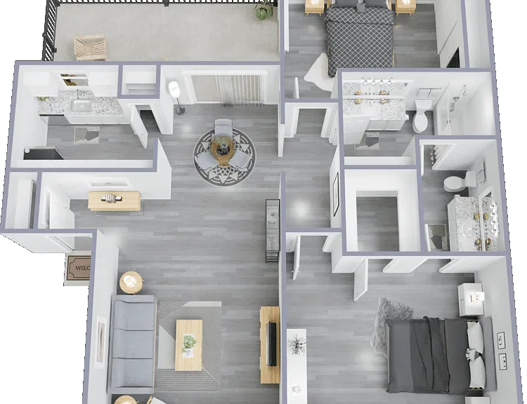 B1 Floorplan Diagram