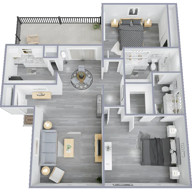 Floor plan B1