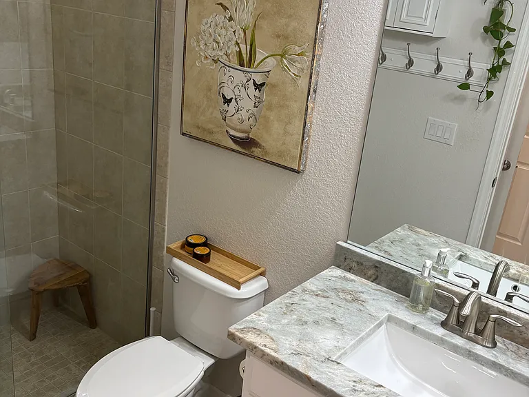 Ensuite bathroom for front bedroom