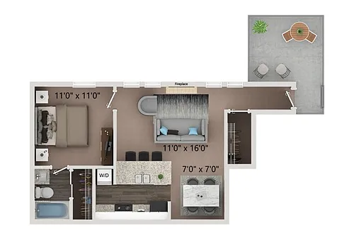 Floor plan A1