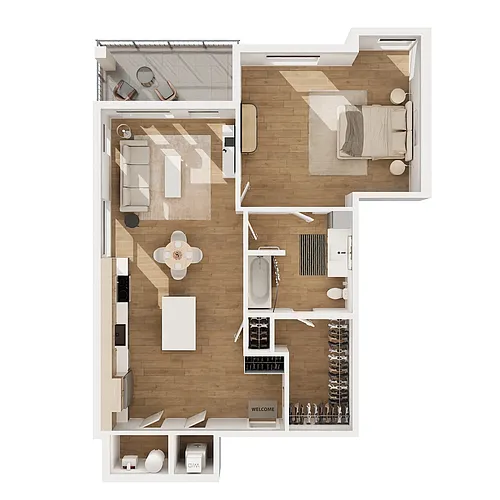 Floor plan A1A