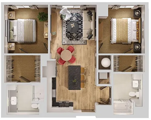 Floor plan 2A