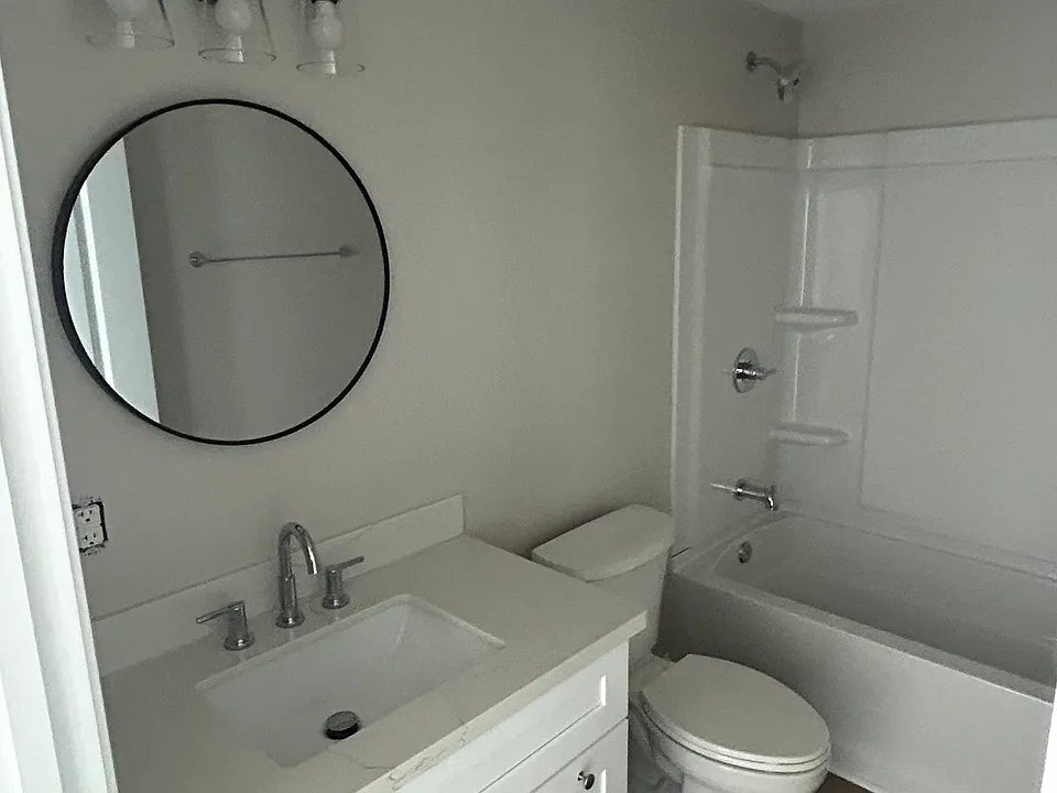 Newly renovated bathroom
