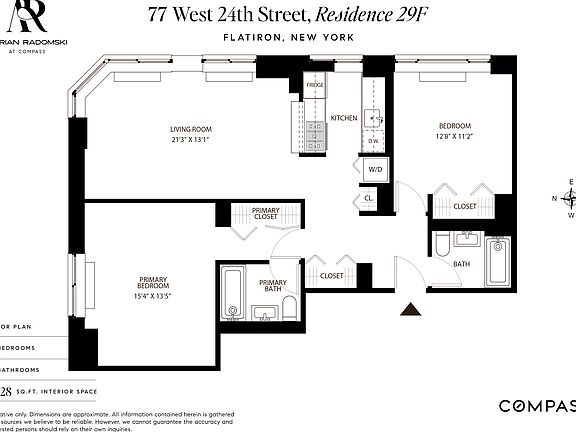 2nd image of 77 W 24th St APT 29F