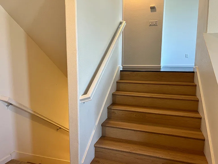 Transition Family Room level to Garage
