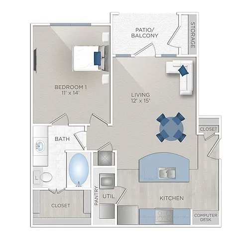 Floor plan Spirit (A1)