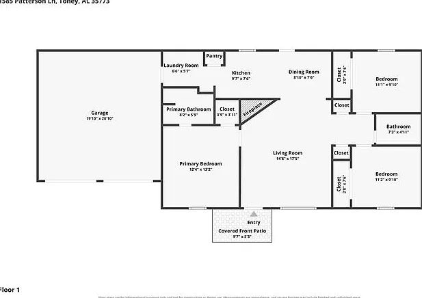 3 bed, 2.0 bath, 1118 sqft, $1,470 — Photo 2