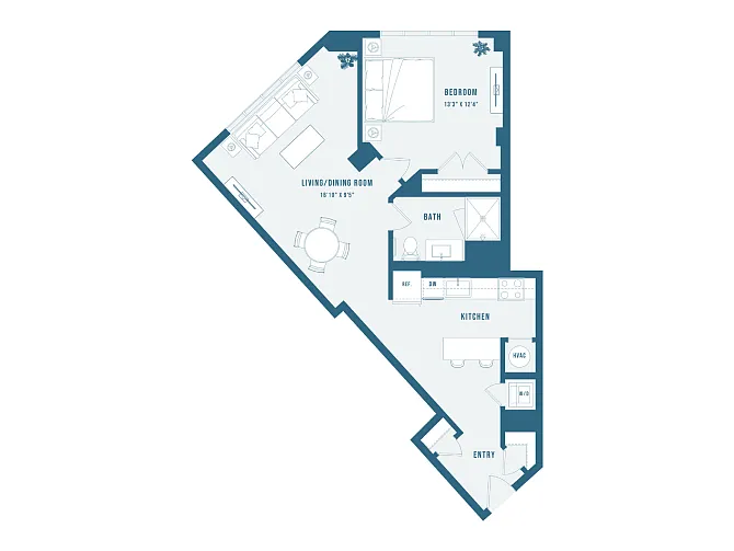 Floor plan Colette B10