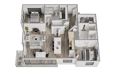 Floor plan R