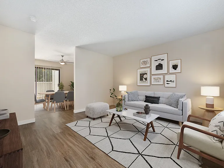The Mondovi Entrance and Living Room