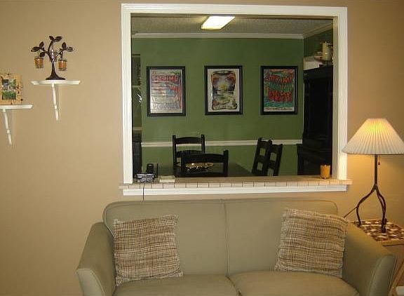 Very spacious (18x15!) living room, showing the fabulous open plan