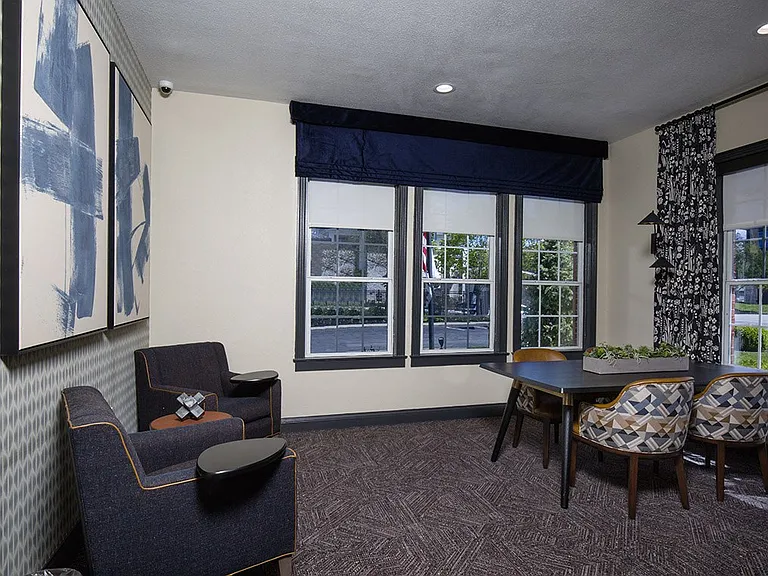 Business center and shared workspace