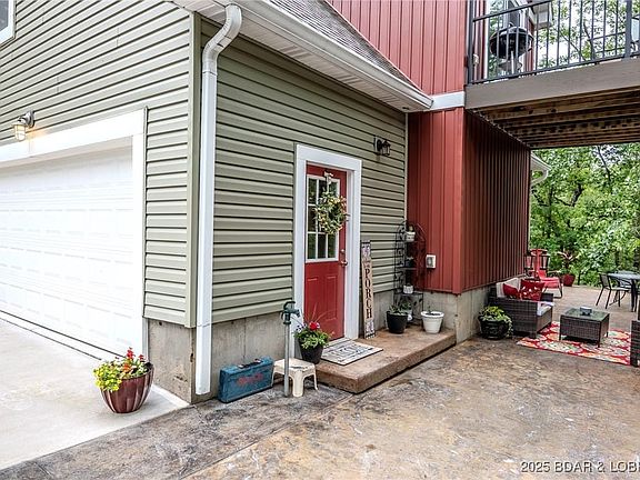 Garage & Side Entrance of Home