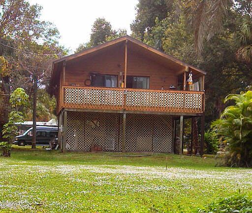 Front - facing the river