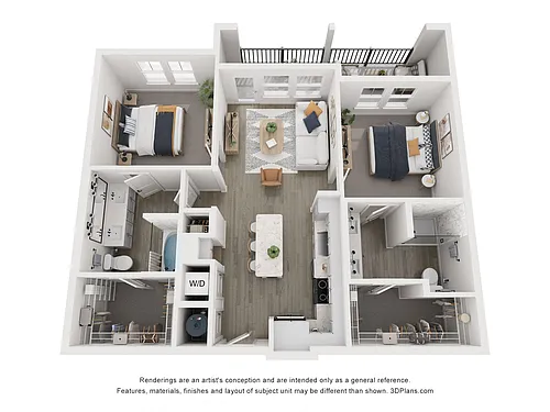Floor plan 2C