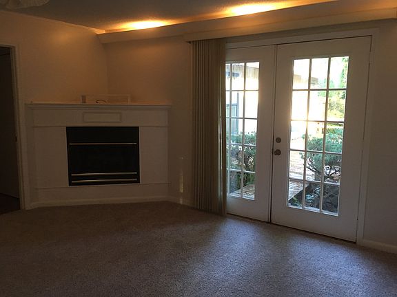 Master bedroom with gas fireplace
