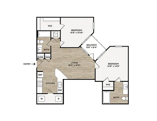 Floor plan B2