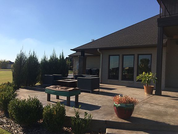 firepit area in back